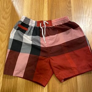 Toddler boys 18M Burberry swim trunks